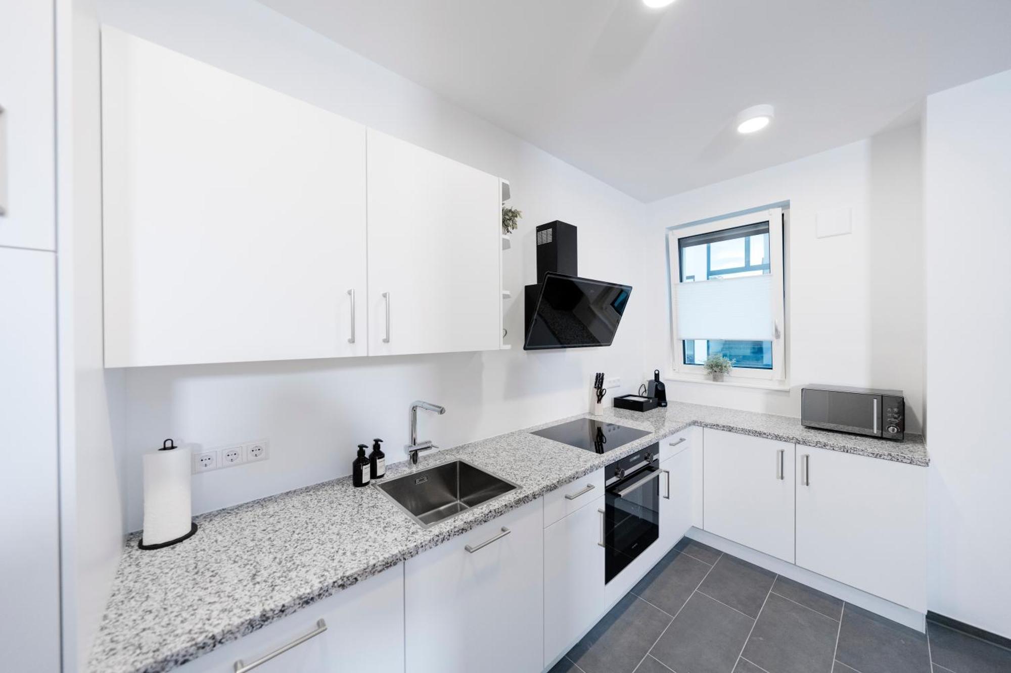Kocasa-Apartments 01, City-Center Boeblingen, Stellplatz, Balkon, Waipu-Tv Kültér fotó